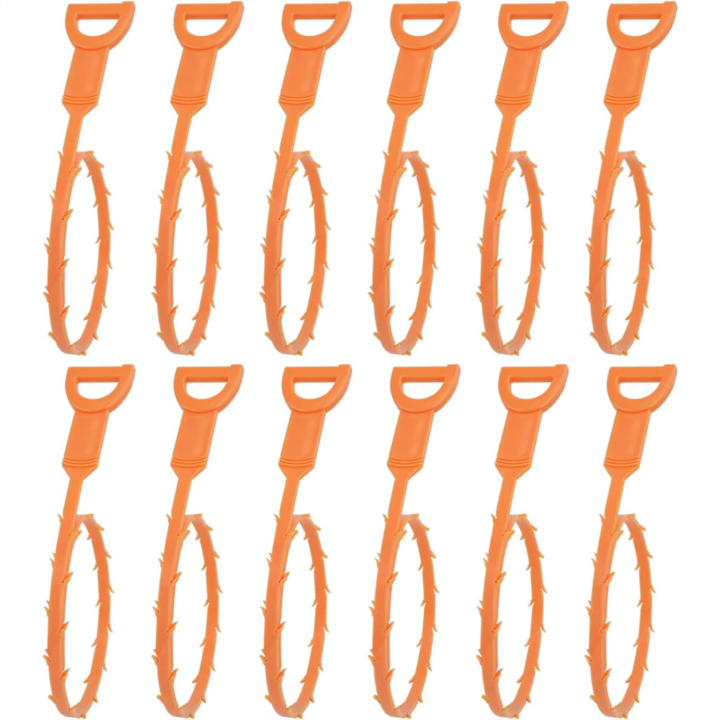 Drain Snake Flexible - Flexible Drain Clog Remover Snake for