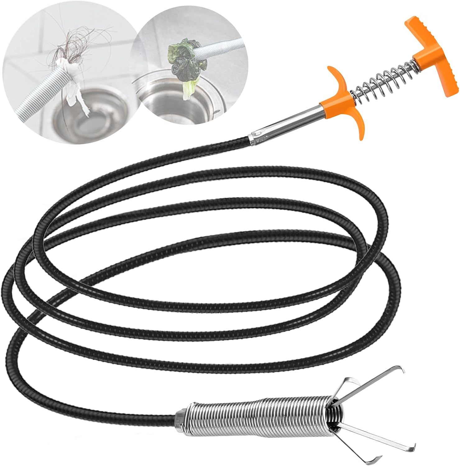79 Inch Drain Snake Hair Clog  - đánh giá và giá Drain Snake Flexible