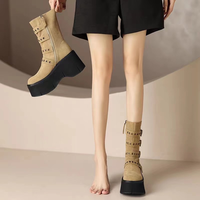 Super High Heel Retro Mid-Tube - đánh giá và giá Pipe Bending Spring
