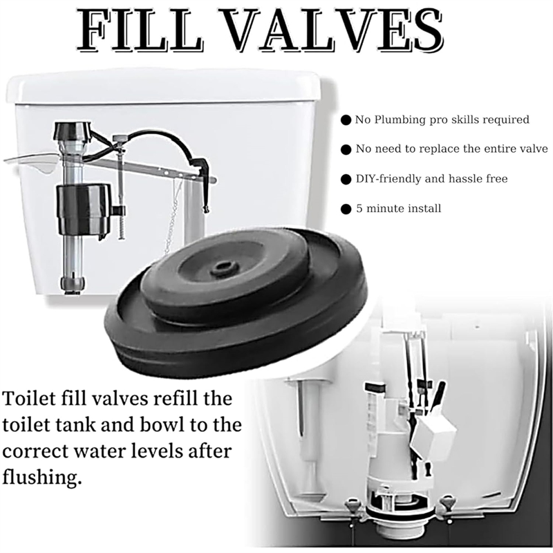 AT19-6Pcs Toilet Tank Fill Val - đánh giá và giá Toilet Fill Valve