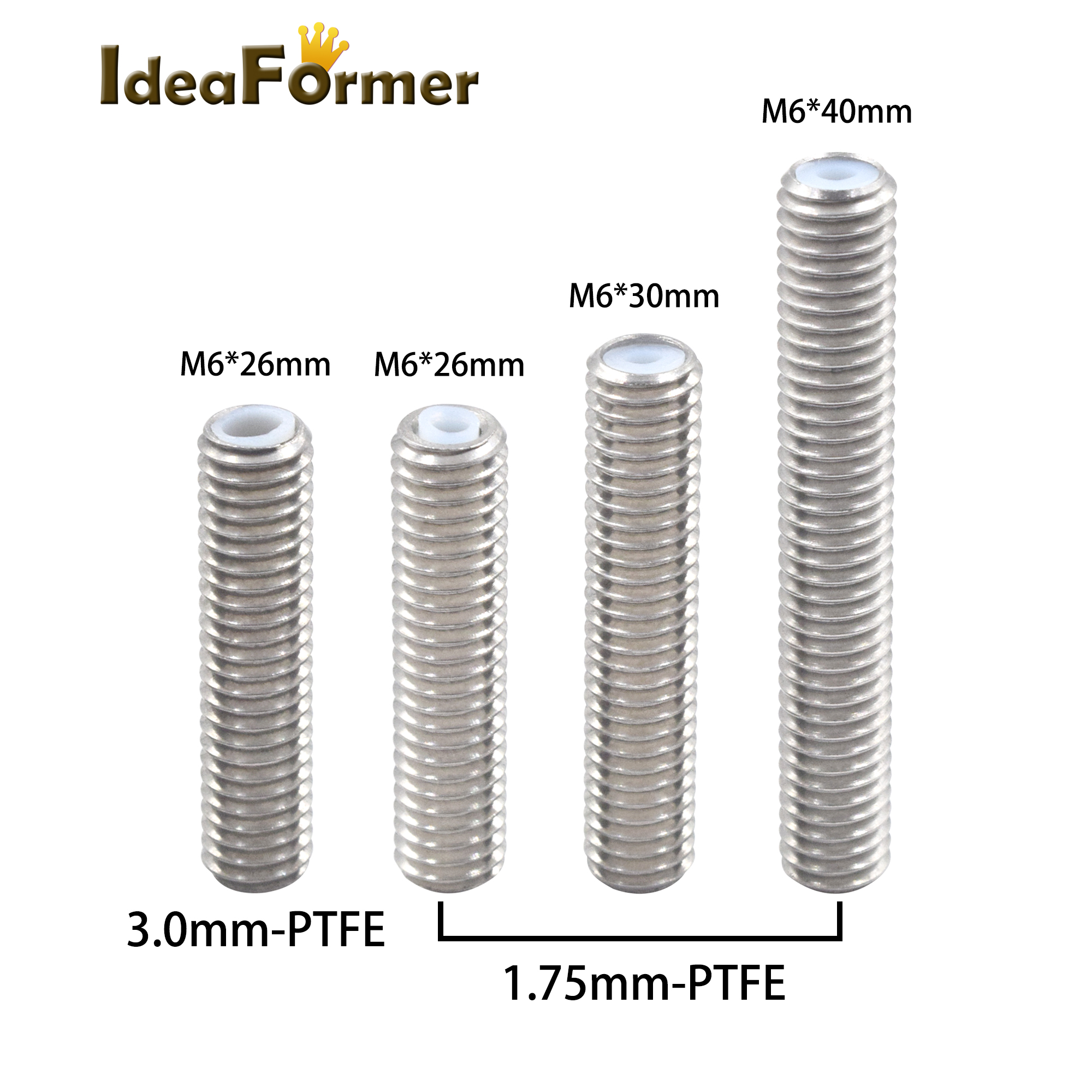 5pcs 3D Printer Stainless Stee - đánh giá và giá Ptfe Tape Thread