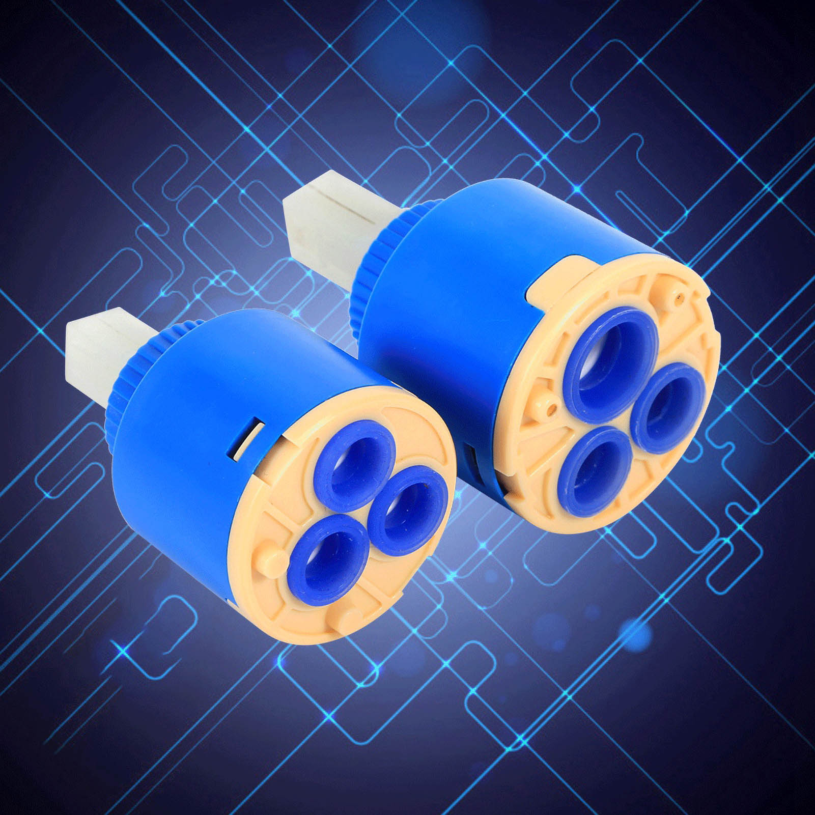 35/40mm PP Faucet Valve Cerami - đánh giá và giá Basin Mixer Cartridge