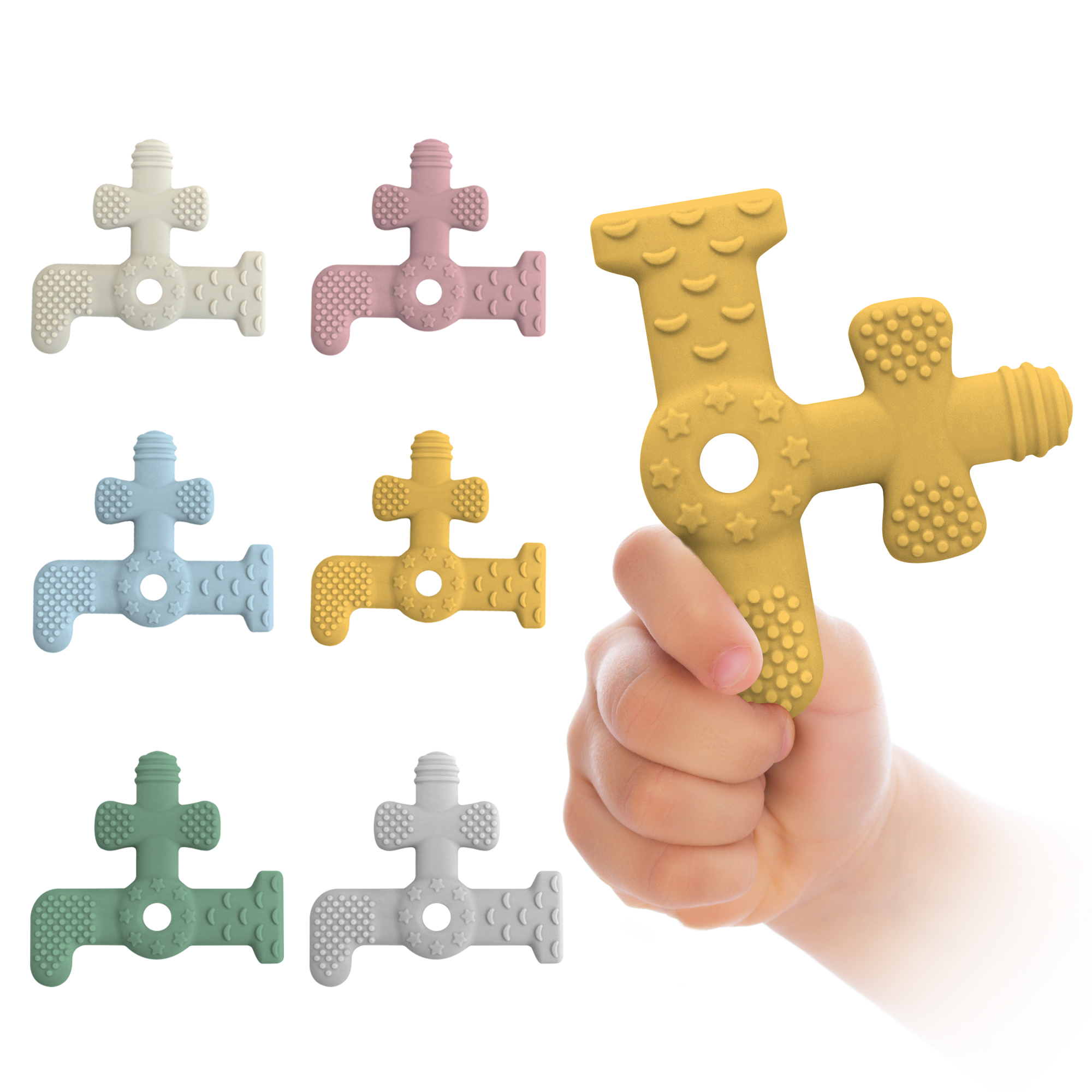 Faucet Shape Silicone Teether  - đánh giá và giá Silicone Tap Washer