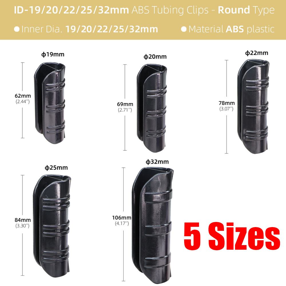 20-50PCS 19/20/22/25/28MM Gard - đánh giá và giá Plastic Pipe Clip