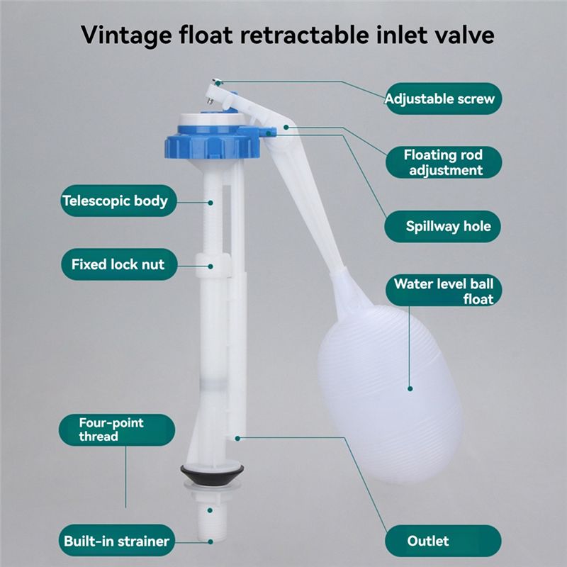 A04G-Adjustable Old Type Toile - đánh giá và giá Float Ball Valve