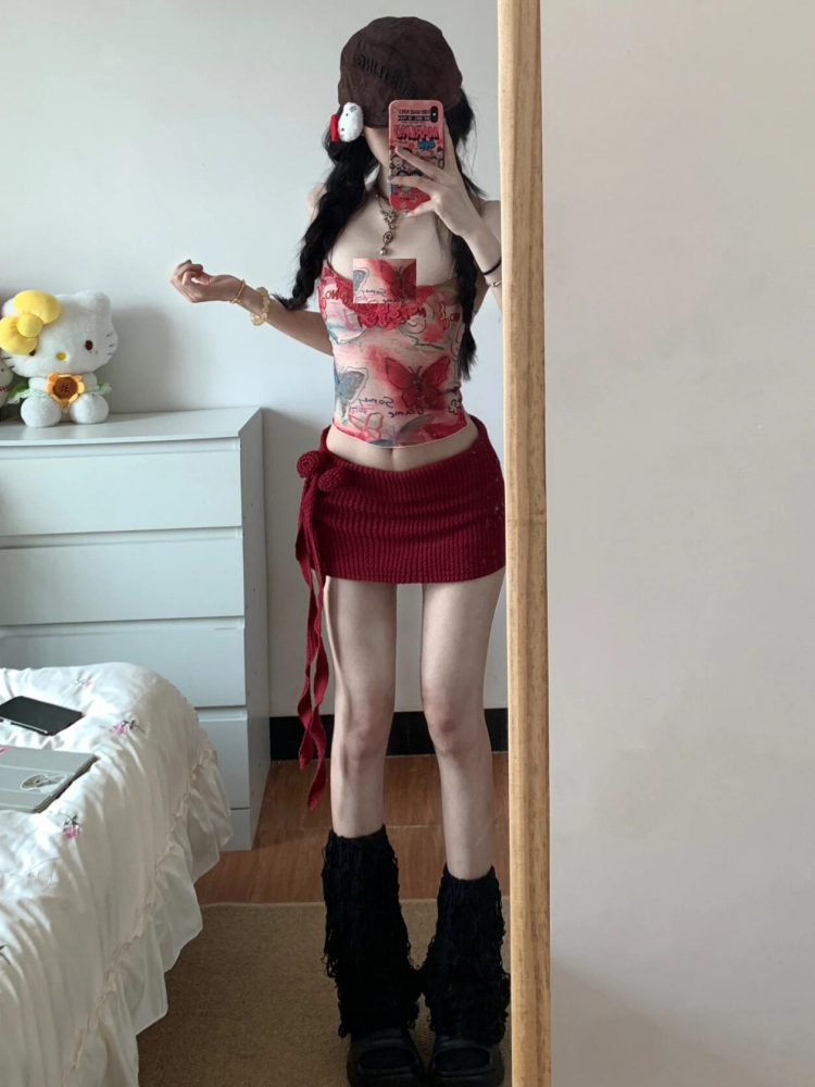 Women Y2K Two Piece Set Butter - đánh giá và giá Pipe Bending Spring