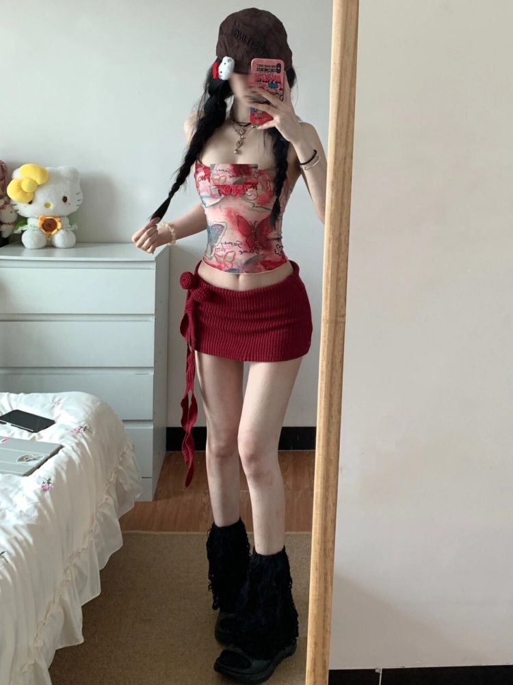 Women Y2K Two Piece Set Butter - đánh giá và giá Pipe Bending Spring