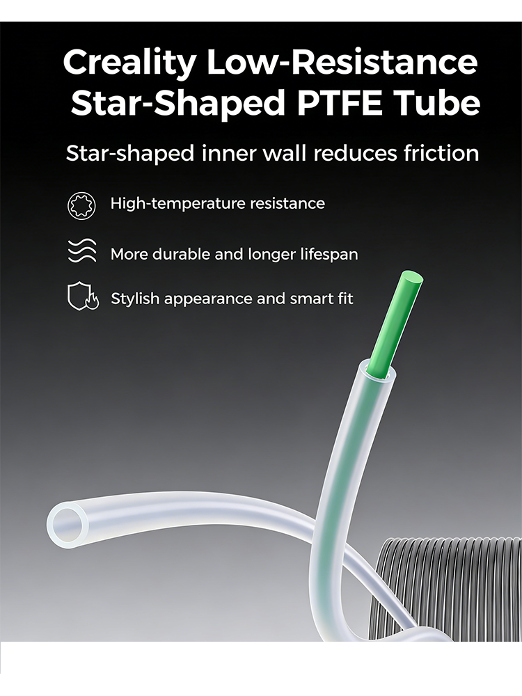 Creality Low-Resistance Star S - đánh giá và giá Ptfe Tape Thread