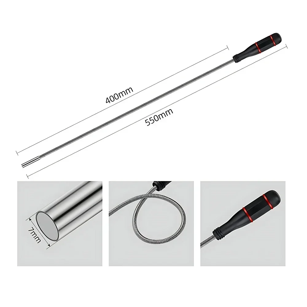 Flexible Magnetic Pickup Tool  - đánh giá và giá Drain Snake Flexible