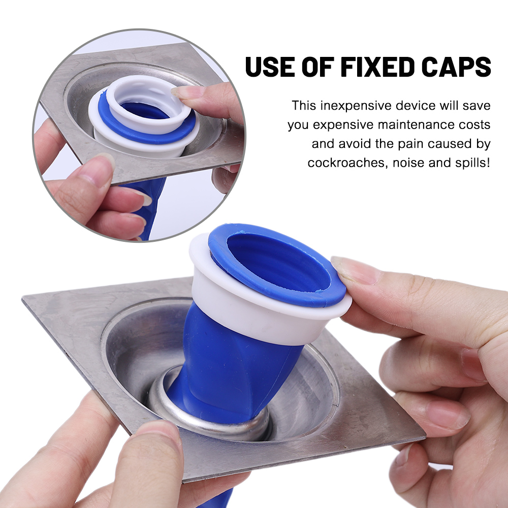 Floor Drain Anti Odor Smell Si - đánh giá và giá Drain Pipe Clip
