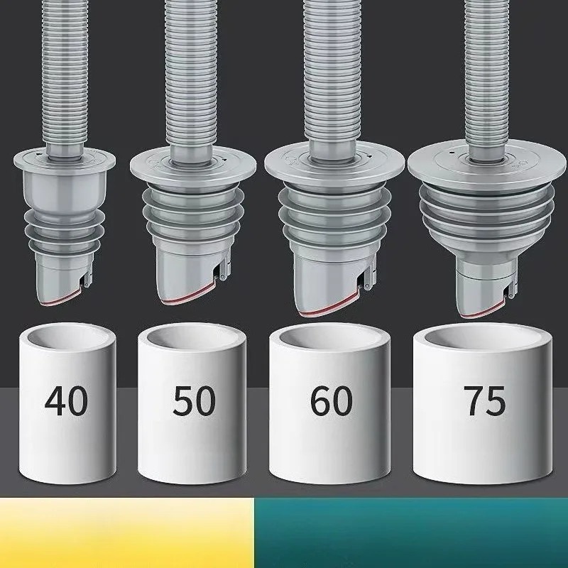 Connector Stopper Silicone Bat - đánh giá và giá Drain Pipe Clip