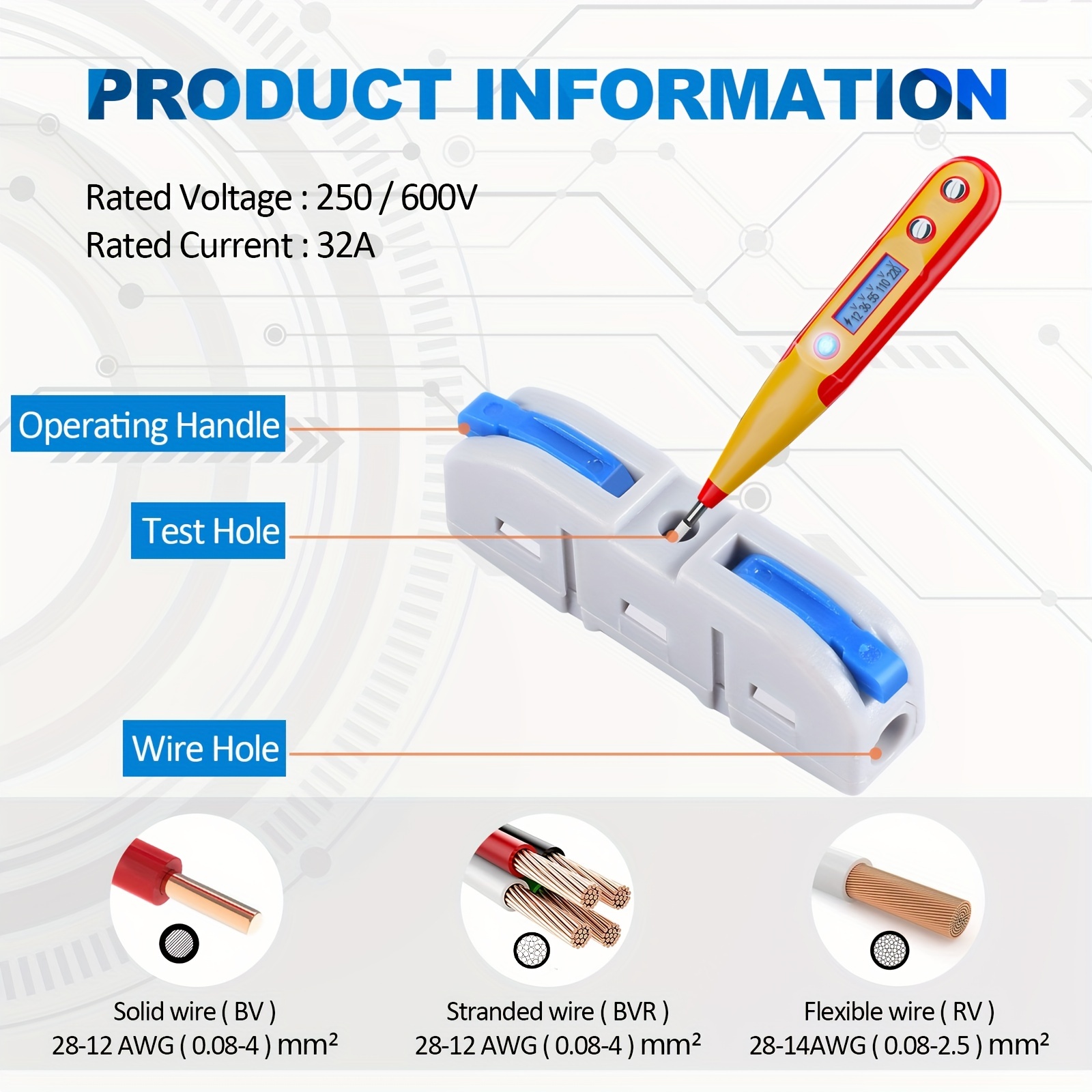 Lever Wire Connectors, 10pcs/6 - đánh giá và giá Push Fit Connector