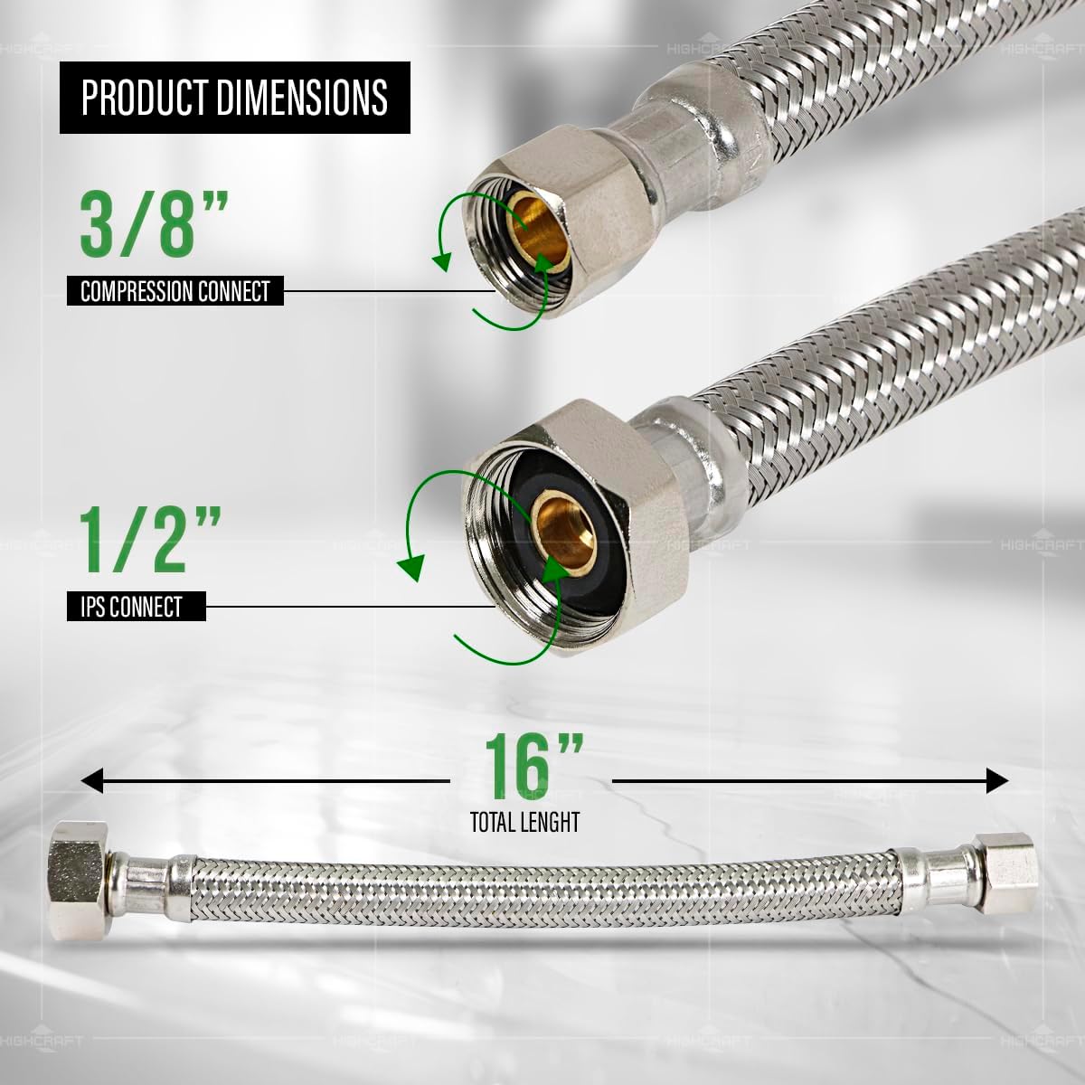 Faucet Hose Connector 12