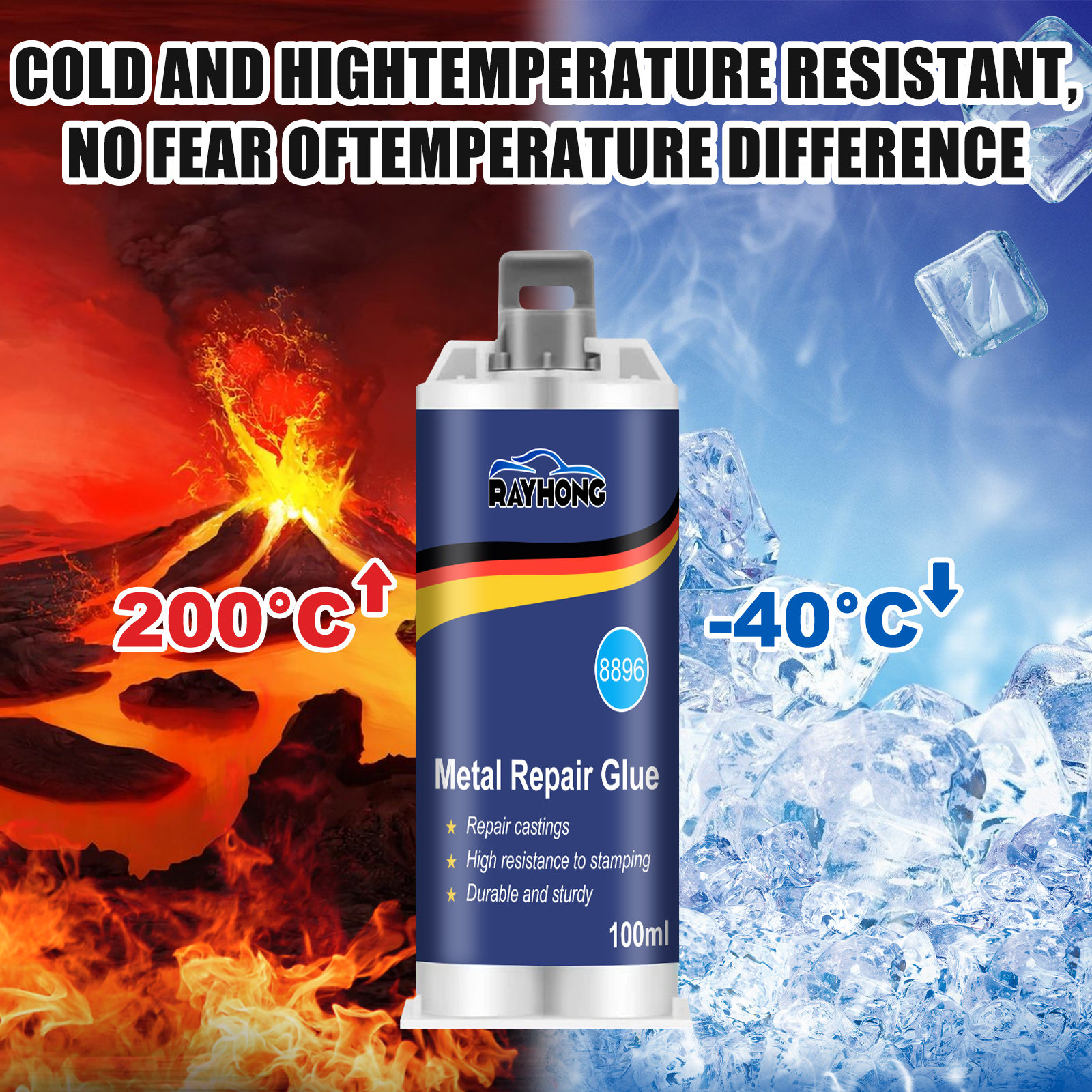 100ml Industrial Metal AB Cast - đánh giá và giá Solvent Weld Cement