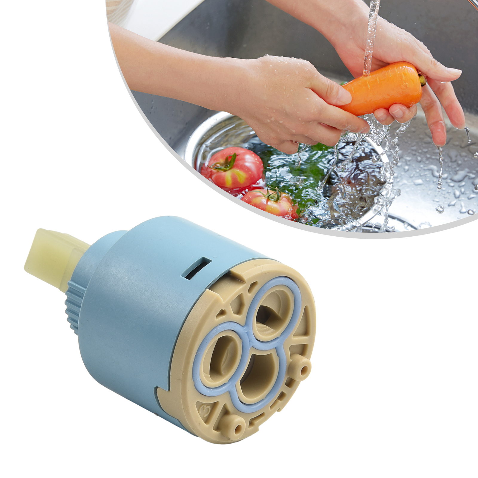 1pc Ceramic Cartridge 35mm/40m - đánh giá và giá Basin Mixer Cartridge