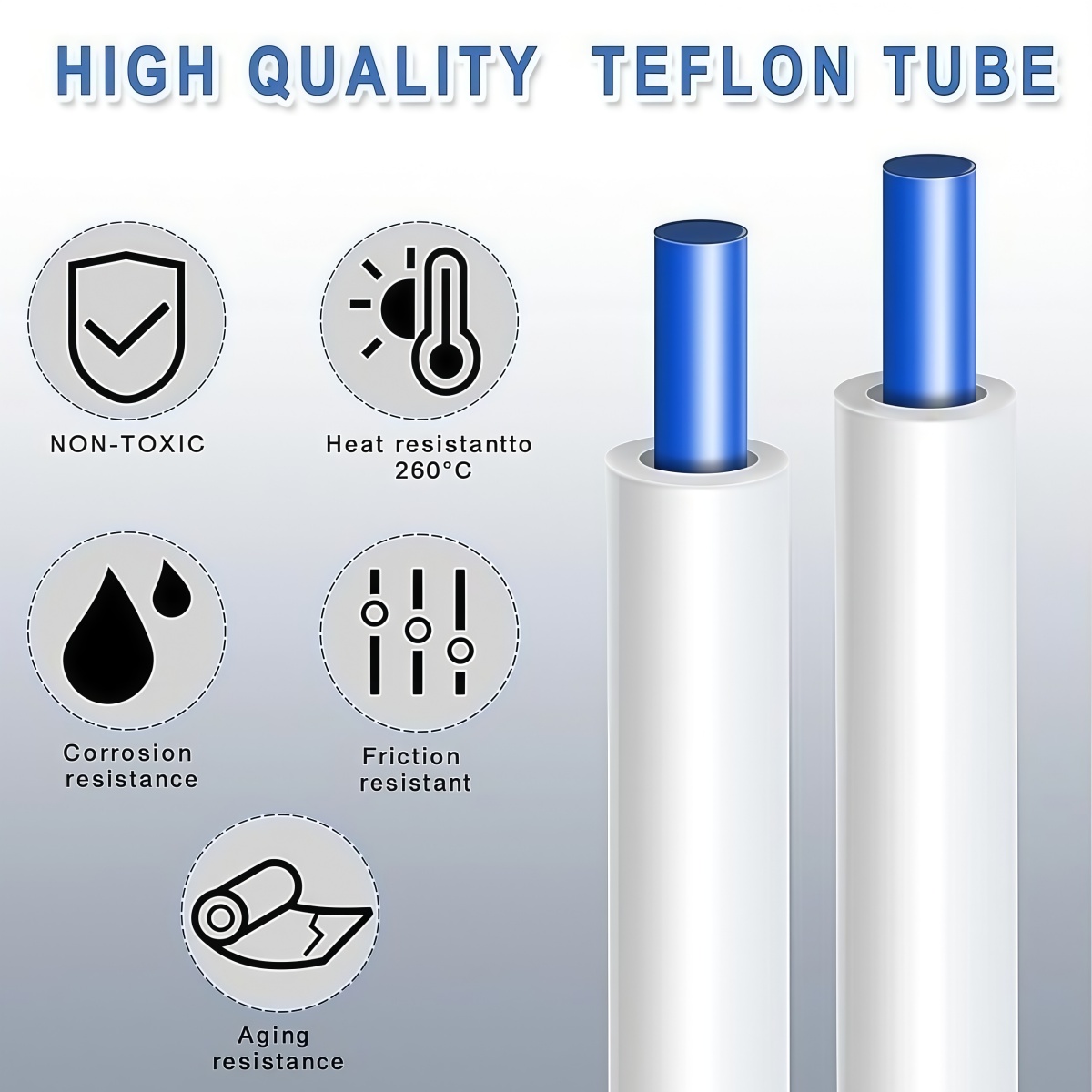 Creality 3D Printer PTFE Tube， - đánh giá và giá Ptfe Tape Thread