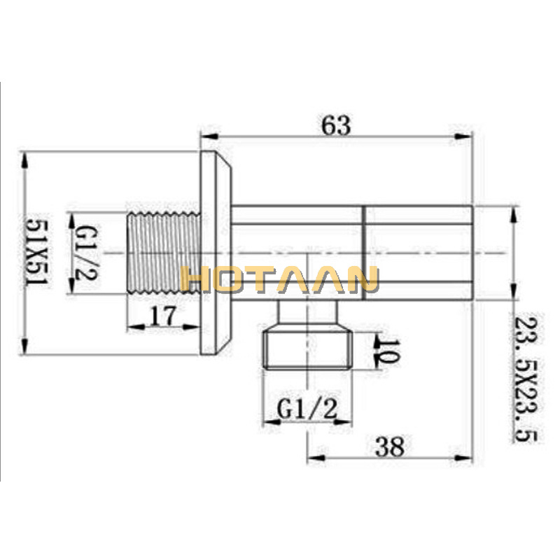 .,Bathroom copper mixing trian - đánh giá và giá Toilet Fill Valve