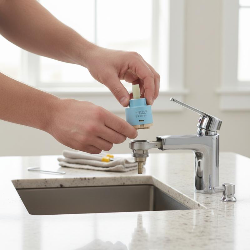 1Pcs Plastic Ceramic Cartridge - đánh giá và giá Basin Mixer Cartridge
