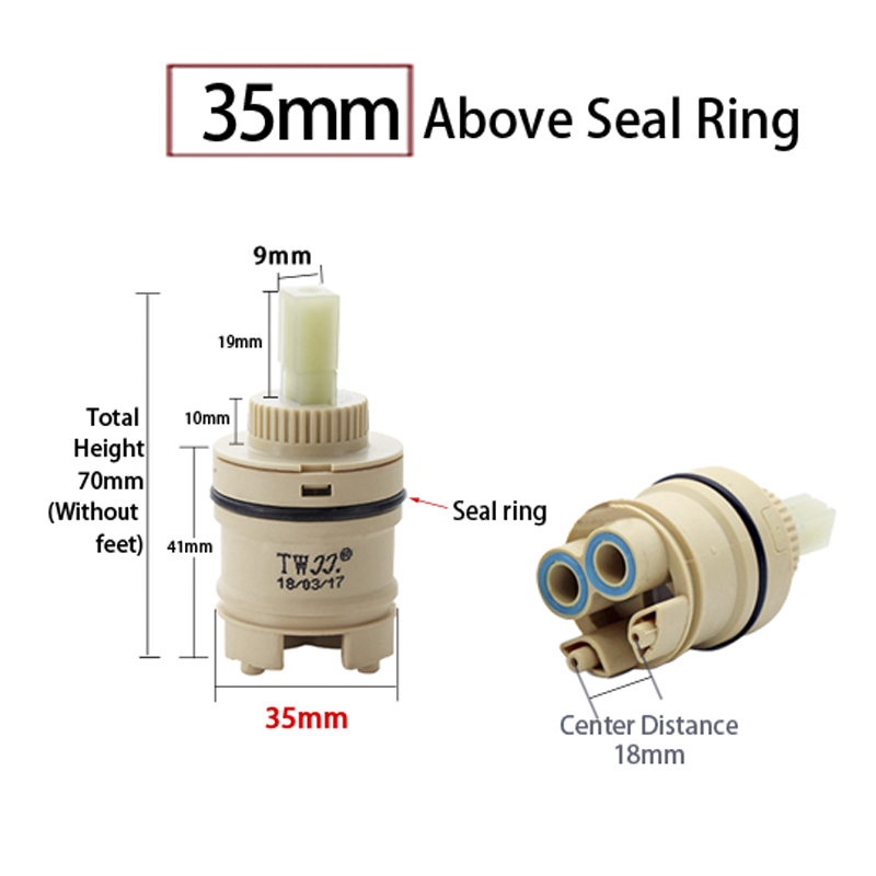Tap Mixing High spool Valve 35 - đánh giá và giá Basin Mixer Cartridge