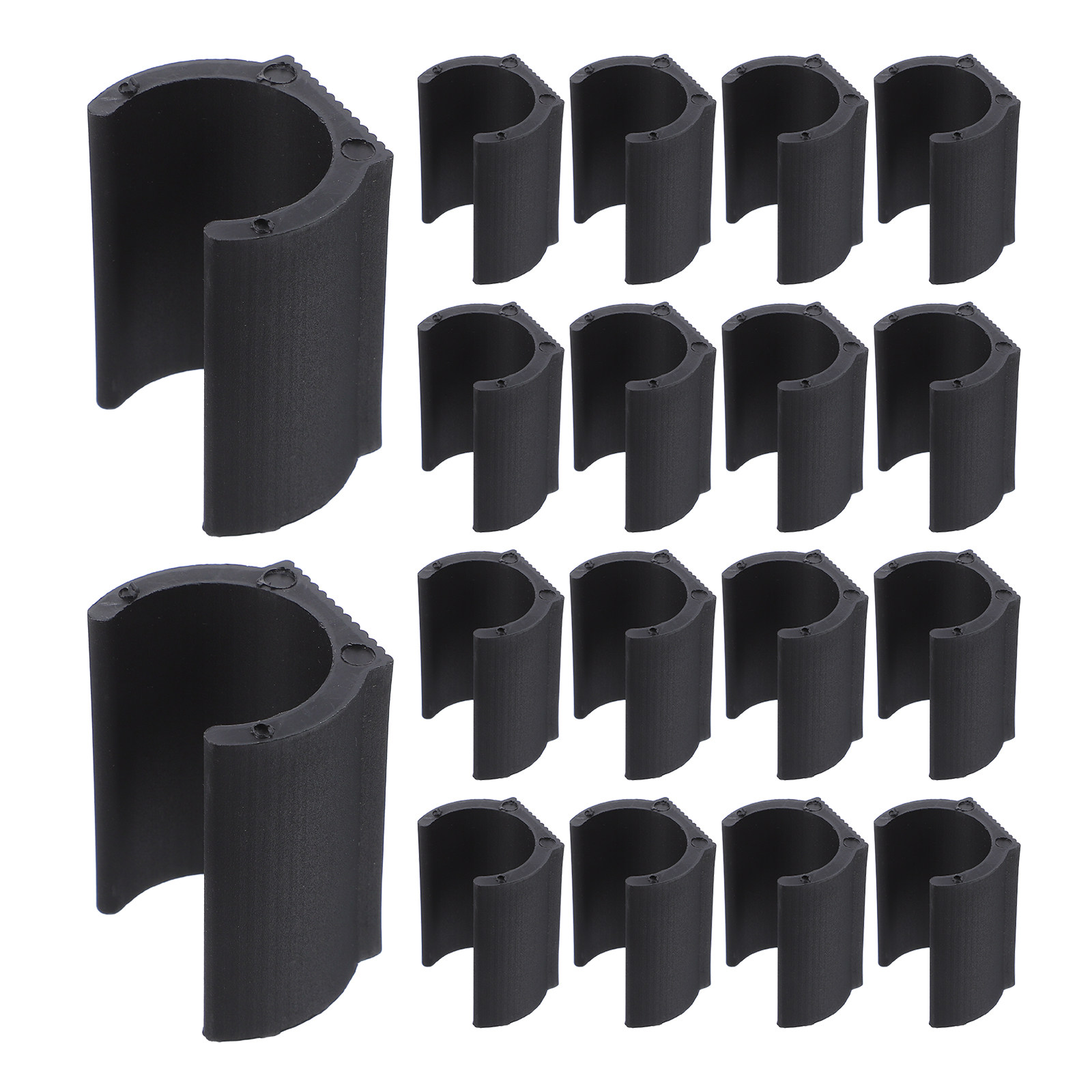 20Pcs Chair Pipe Clamp Black P - đánh giá và giá Plastic Pipe Clip