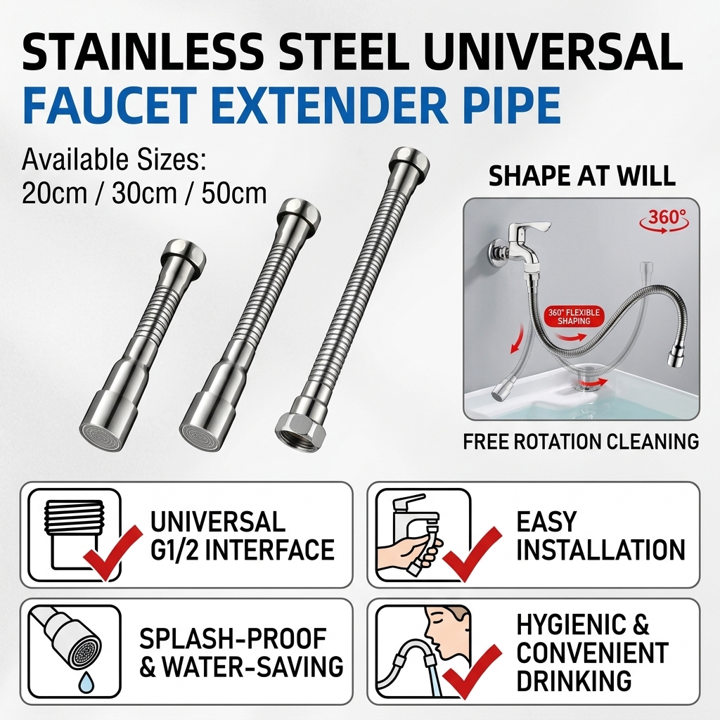360° Flexible Stainless Steel  - đánh giá và giá Flexible Hose Braided