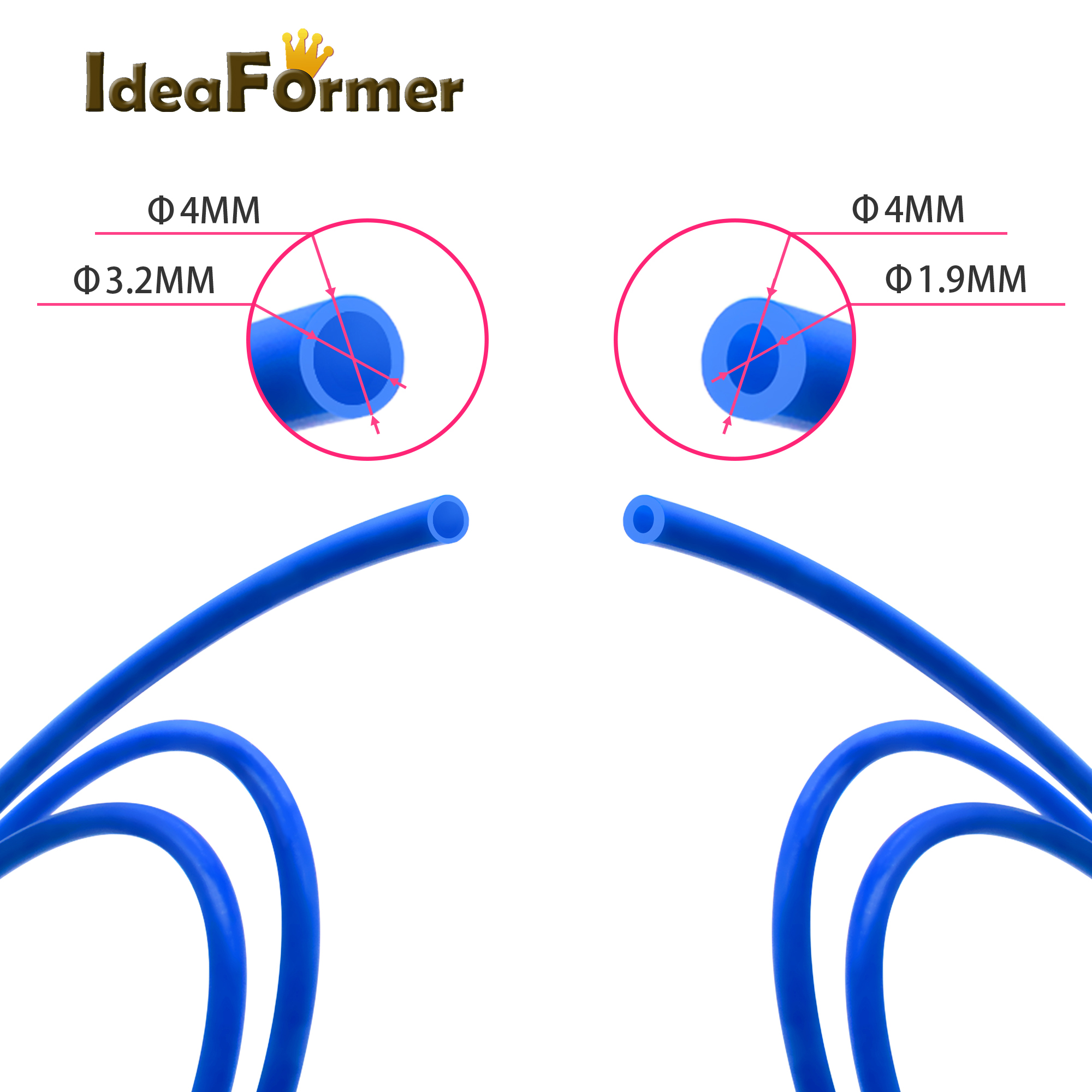 IdeaFormer 1/2/5M PTFE Tube Pi - đánh giá và giá Ptfe Tape Thread